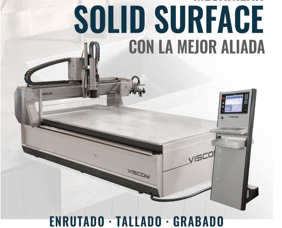 Mecanitzar Solid Surface amb la millor aliada
