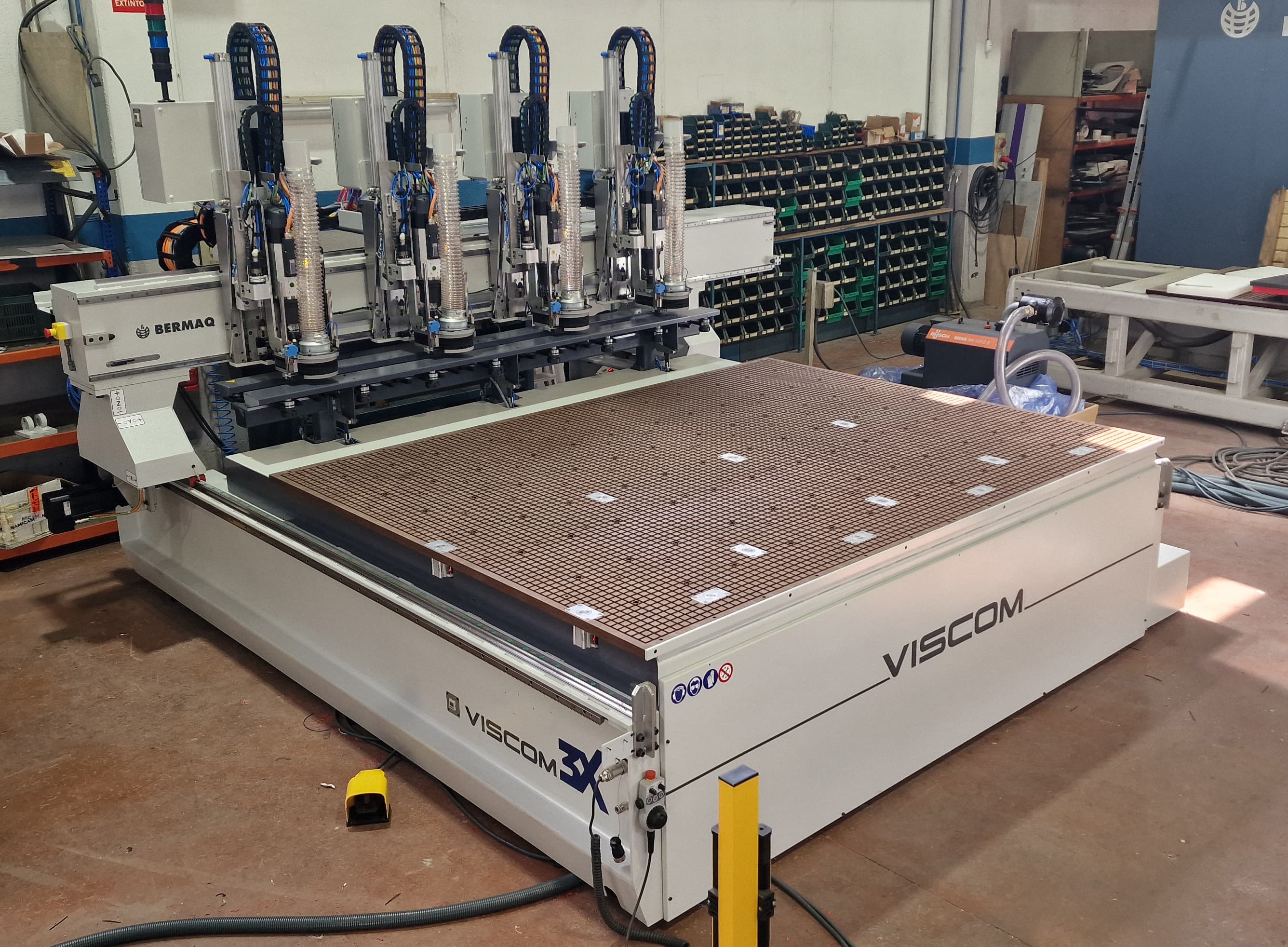 VISCOM 4 capçals pel mecanitzat d'espumes tècniques VISCOM 4 capçals pel mecanitzat d'espumes tècniques