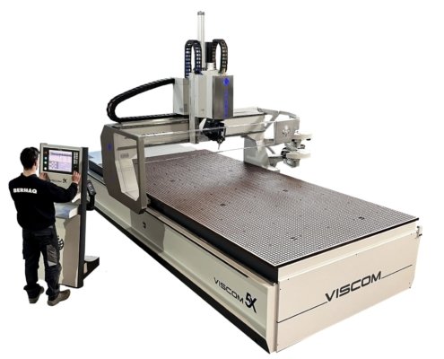 FRESADORA CNC VISCOM 5 EJES 5